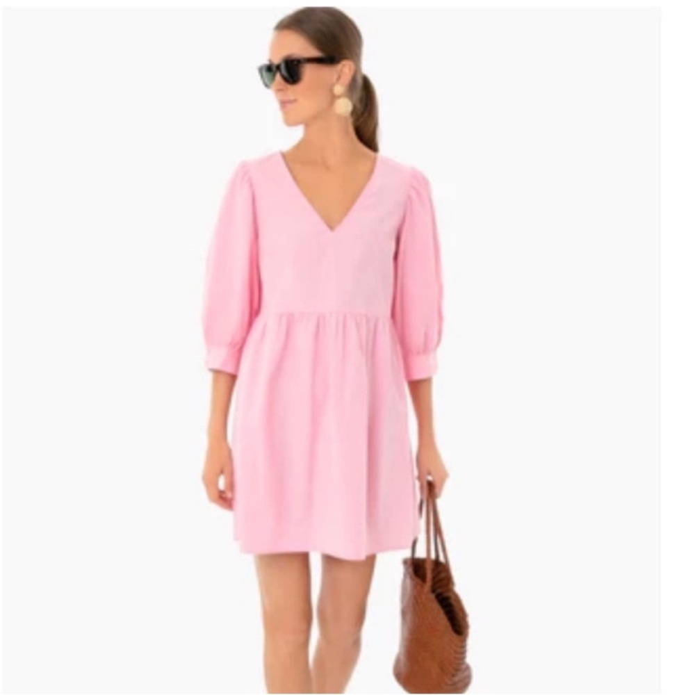 [Pomander Place] Lizzie Babydoll V Neck Dress